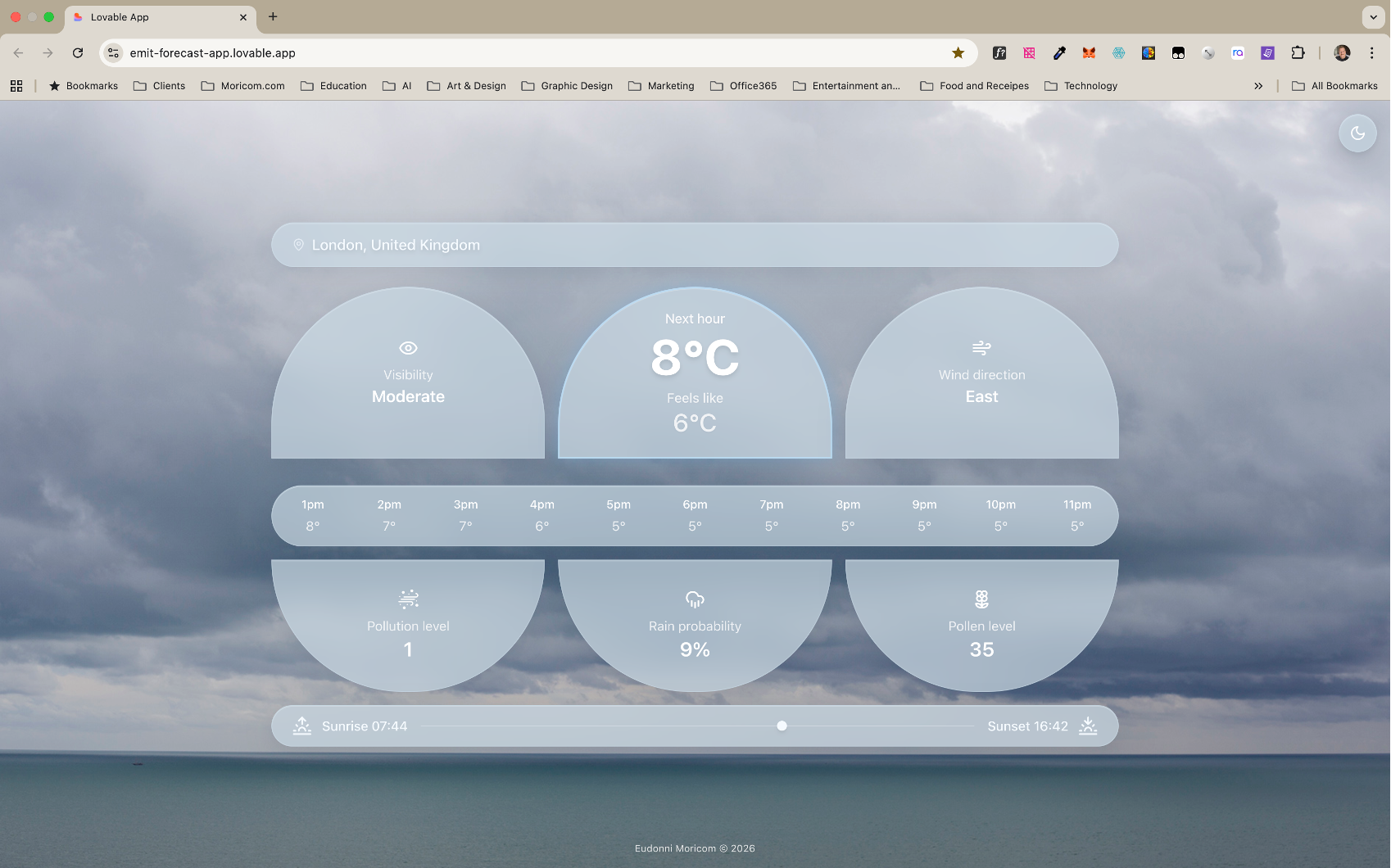 Vibe Weather App